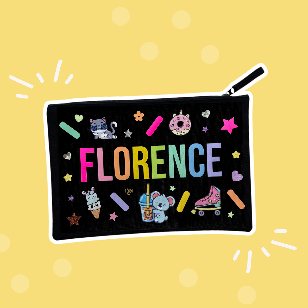 PERSONALISED POUCH w/ ELEMENTS