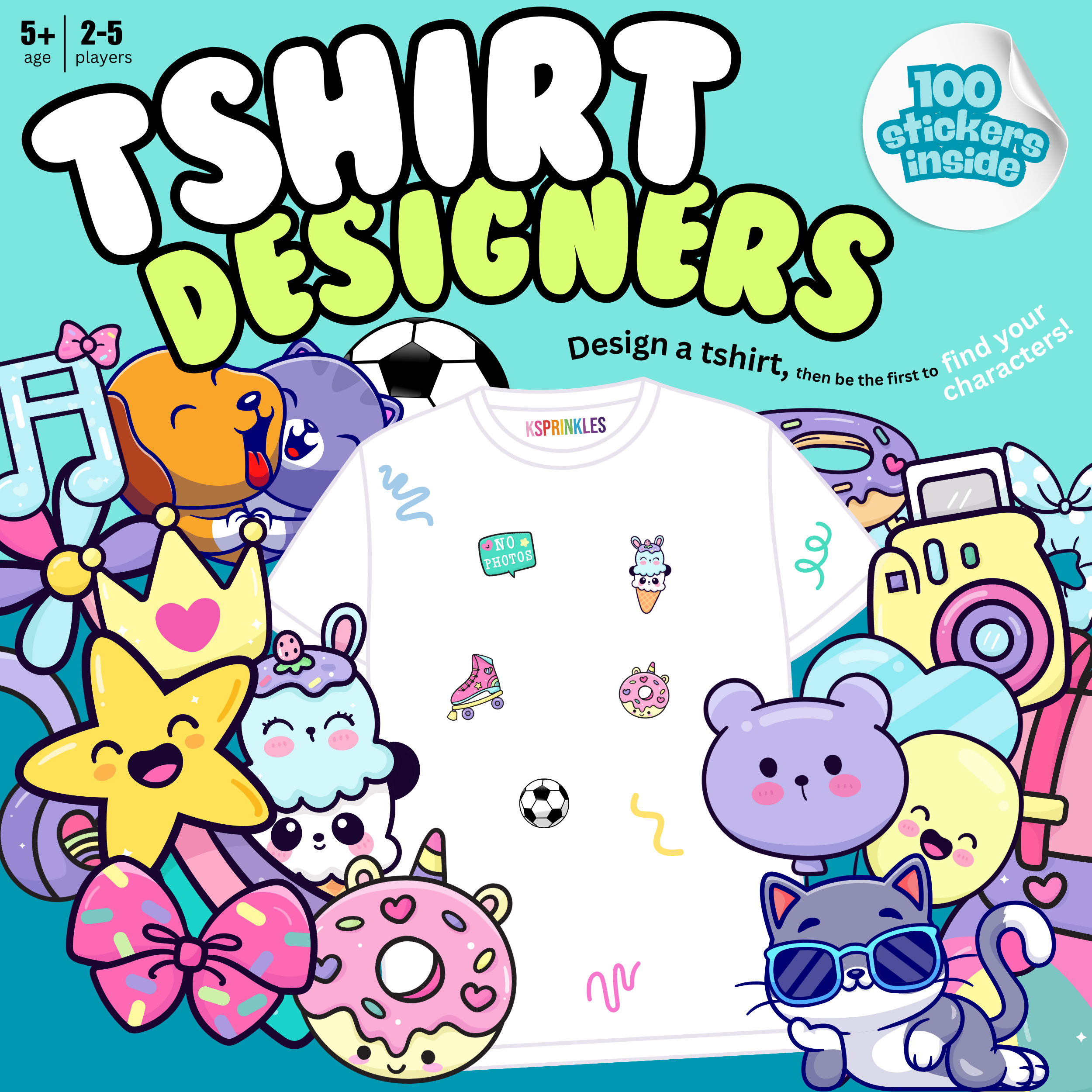 KSPRINKLES 'TSHIRT DESIGNERS' BOARD GAME