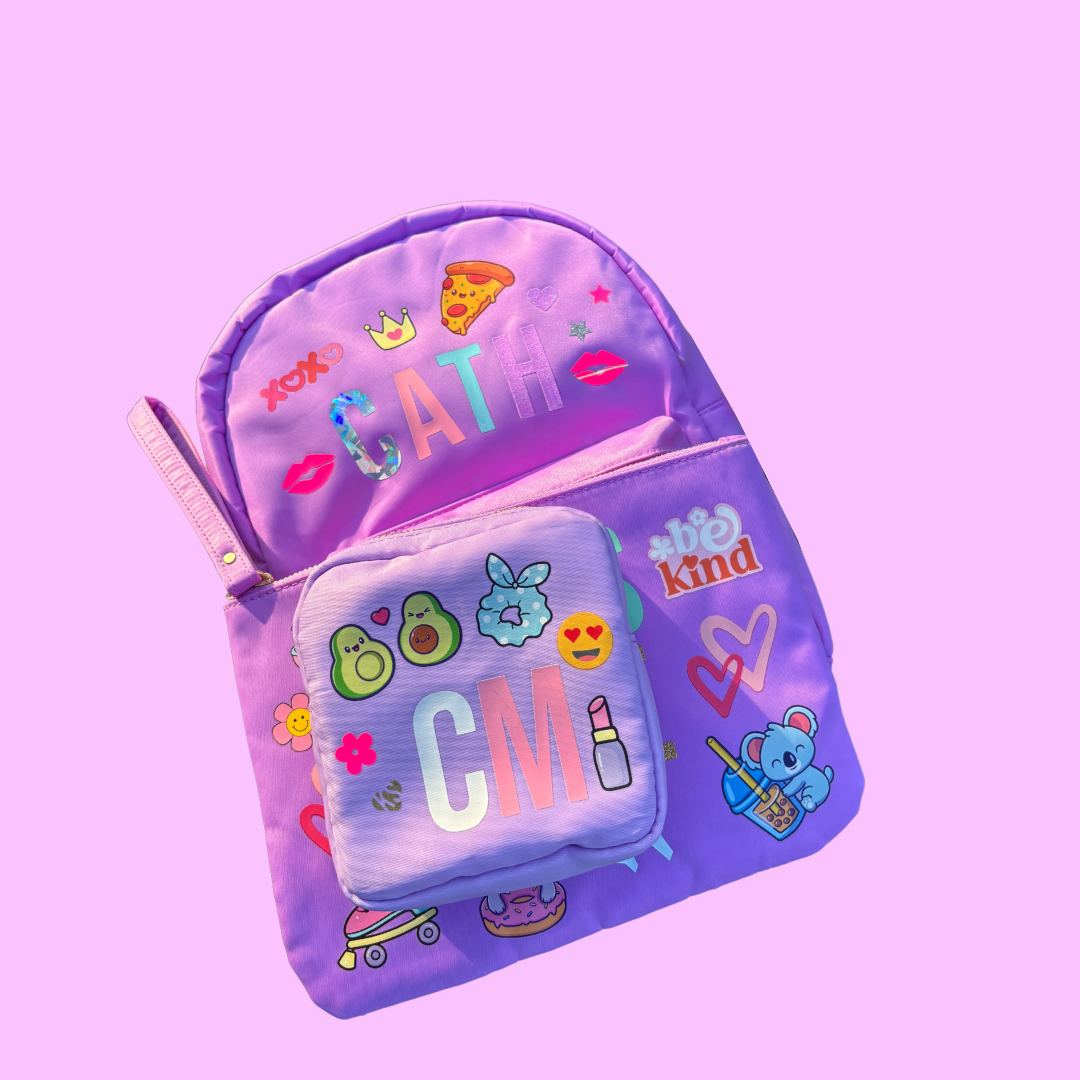 HOT PINK 'LUXE' BACKPACK