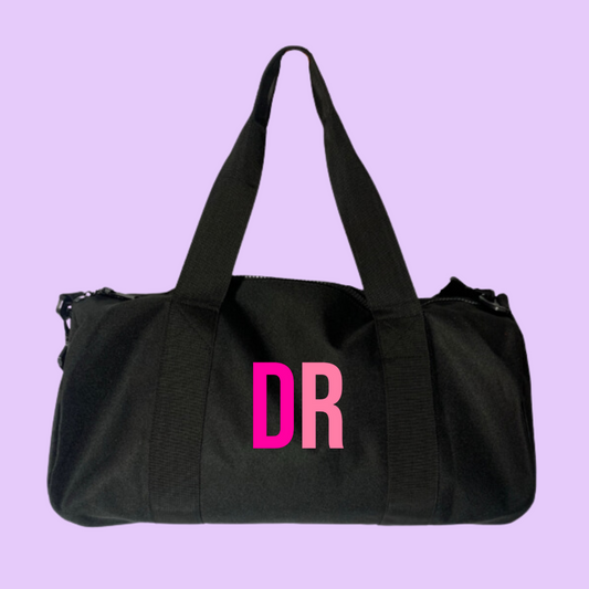 PERSONALISED BARREL BAG