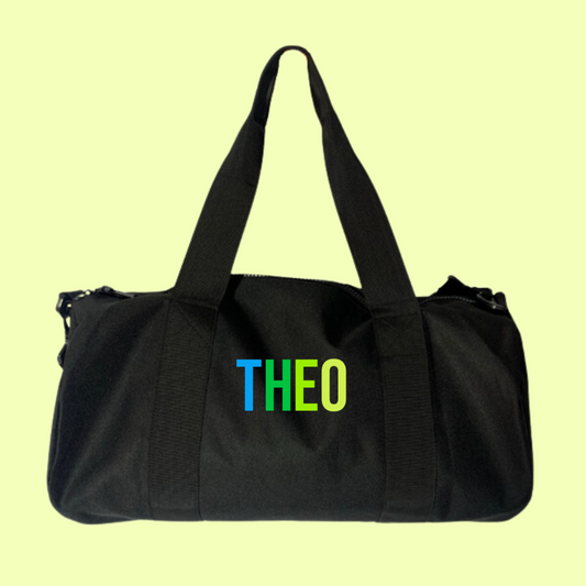 PERSONALISED BARREL BAG