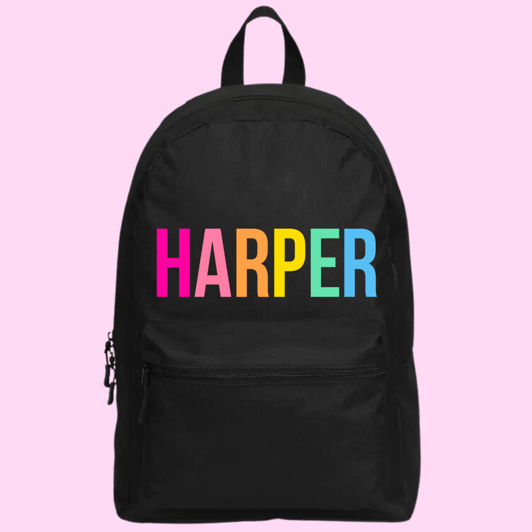 PERSONALISED LARGE BACKPACK