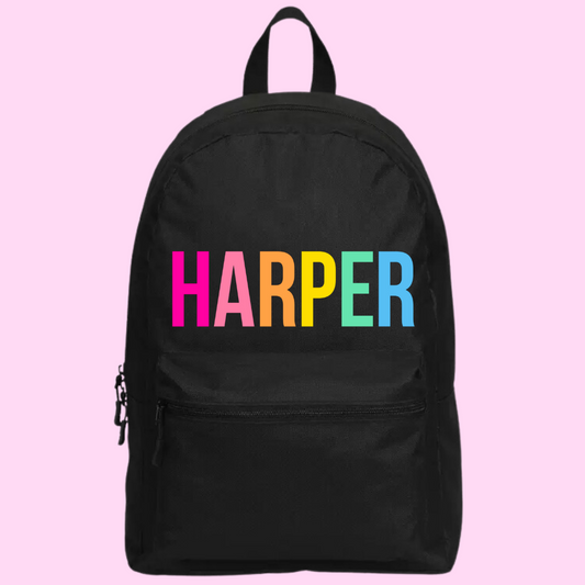 PERSONALISED LARGE BACKPACK