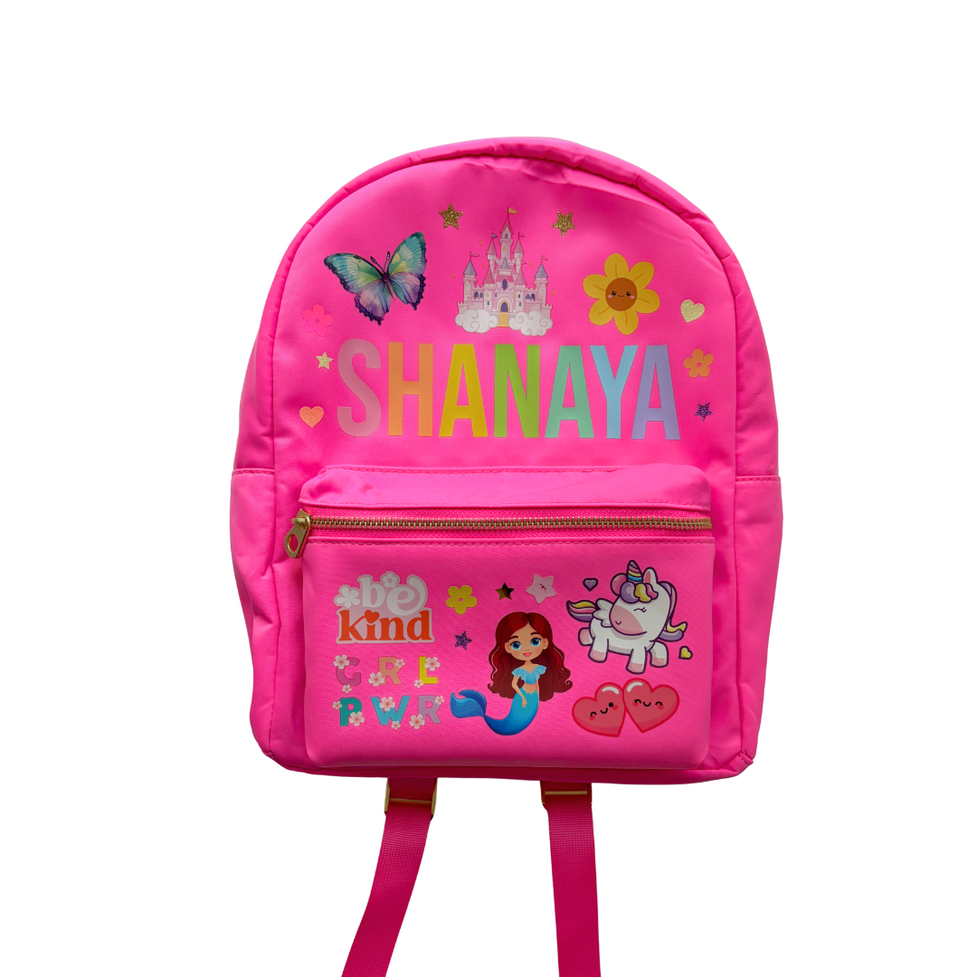 HOT PINK 'LUXE' BACKPACK
