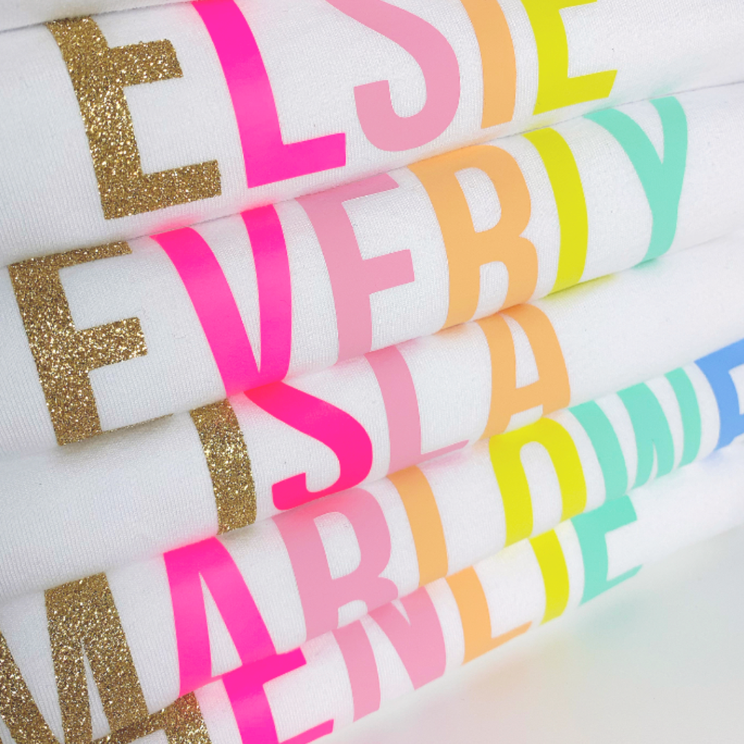 ADULT RAINBOW NAME SWEATSHIRT