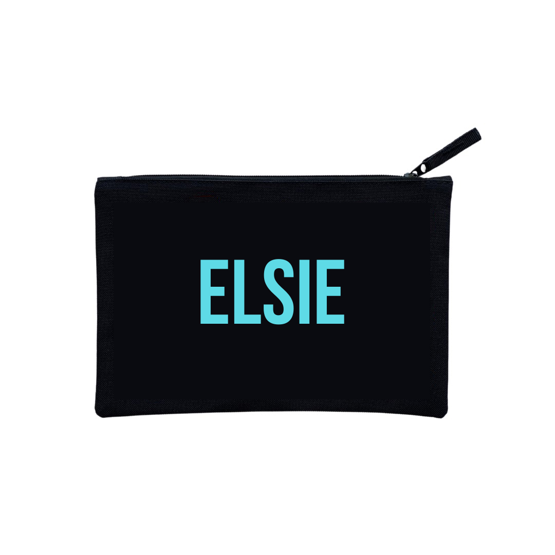 ONE-COLOUR NAME POUCH