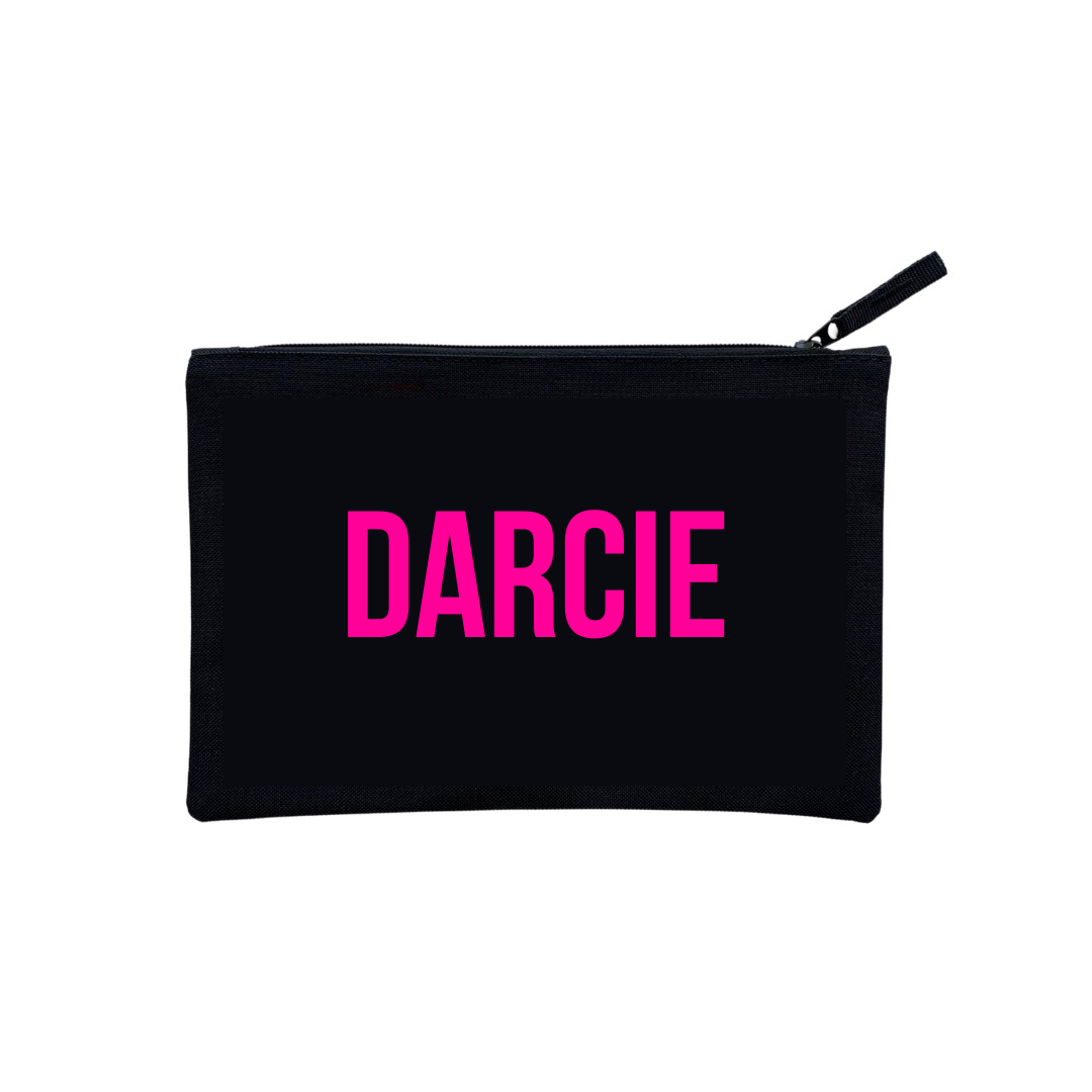 ONE-COLOUR NAME POUCH