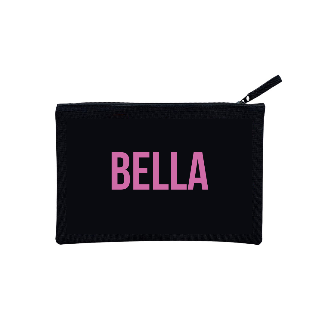 ONE-COLOUR NAME POUCH